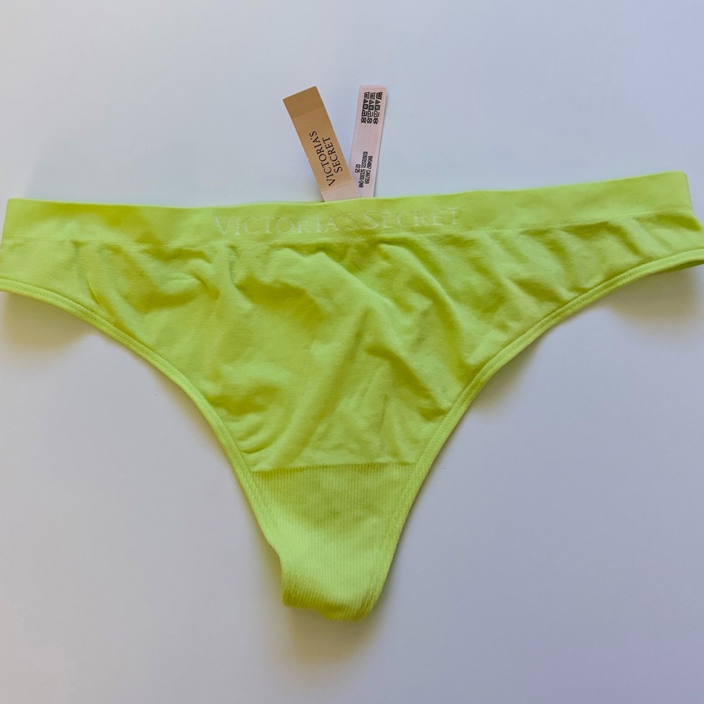 NWT/ Victoria's Secret Neon Green Panties